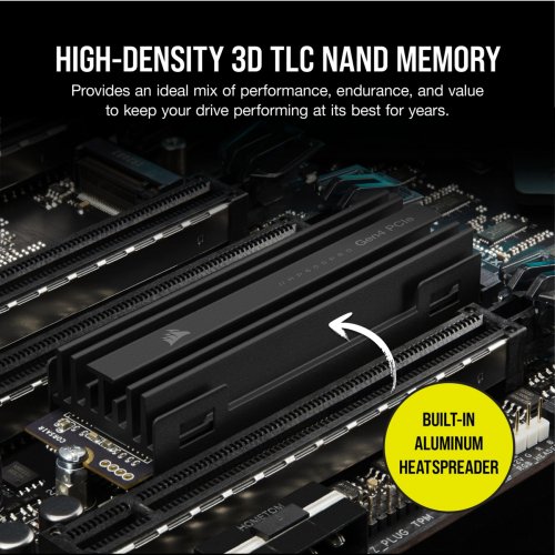 Photo SSD Drive Corsair MP600 PRO 3D NAND TLC 1TB M.2 (2280 PCI-E) NVMe x4 (CSSD-F1000GBMP600PRO)