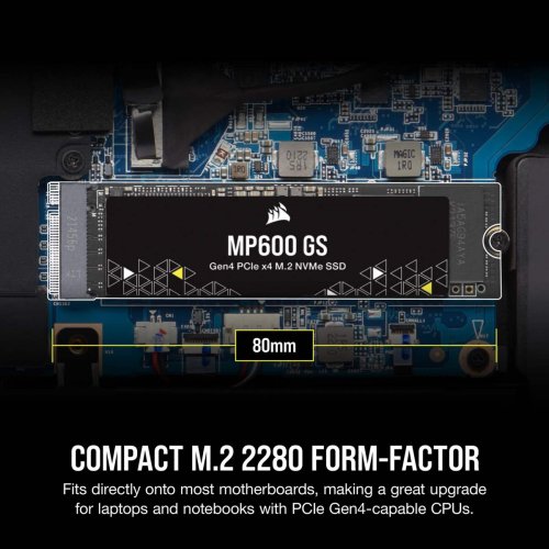 Photo SSD Drive Corsair MP600 GS 3D NAND TLC 1TB M.2 (2280 PCI-E) NVMe x4 (CSSD-F1000GBMP600GS)