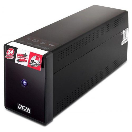 ИБП Powercom PTM-850A Schuko купить в Украине: Киев, Днепр, Харьков, Одесса  | Низкая цена, отзывы, характеристики от TELEMART фото