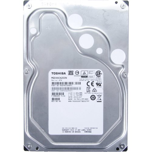 Фото Жесткий диск Toshiba MG Series 10TB 256MB 7200RPM 3.5'' (MG06SCA10TE)