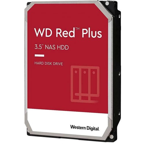 Фото Жорсткий диск Western Digital Red Plus NAS 6TB 256МB 5400RPM 3.5