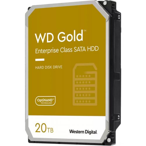 Photo Western Digital Gold Enterprise Class 20TB 512MB 7200RPM 3.5'' (WD202KRYZ)