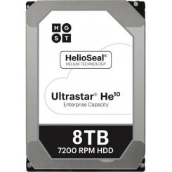 Жесткий диск Western Digital Ultrastar DC HC510 8TB 256MB 7200RPM 3.5" (HUH721008ALE604)