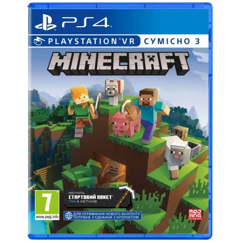 Купить Игра Minecraft. Playstation 4 Edition (PS4) Blu-ray (9704690) - цена в Харькове, Киеве, Днепре, Одессе
в интернет-магазине Telemart фото