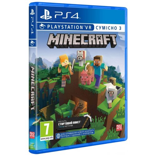 Купить Игра Minecraft. Playstation 4 Edition (PS4) Blu-ray (9704690) - цена в Харькове, Киеве, Днепре, Одессе
в интернет-магазине Telemart фото