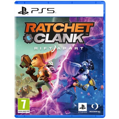 Купить Игра Ratchet Clank Rift Apart (PS5) Blu-ray (9827290) - цена в Харькове, Киеве, Днепре, Одессе
в интернет-магазине Telemart фото