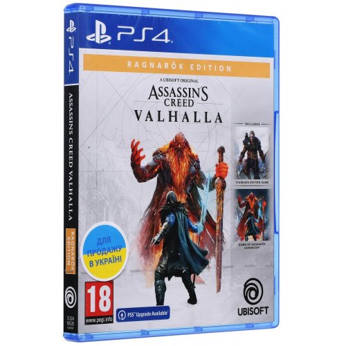Купить Игра Assassin’s Creed Valhalla Ragnarok Edition (PS4) Blu-ray (PS4X-1198) - цена в Харькове, Киеве, Днепре, Одессе
в интернет-магазине Telemart фото