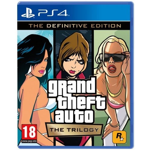 Купити Гра Grand Theft Auto: The Trilogy – The Definitive Edition (PS4) Blu-ray (5026555430920) - ціна в Києві, Львові, Вінниці, Хмельницькому, Франківську, Україні | інтернет-магазин TELEMART.UA фото