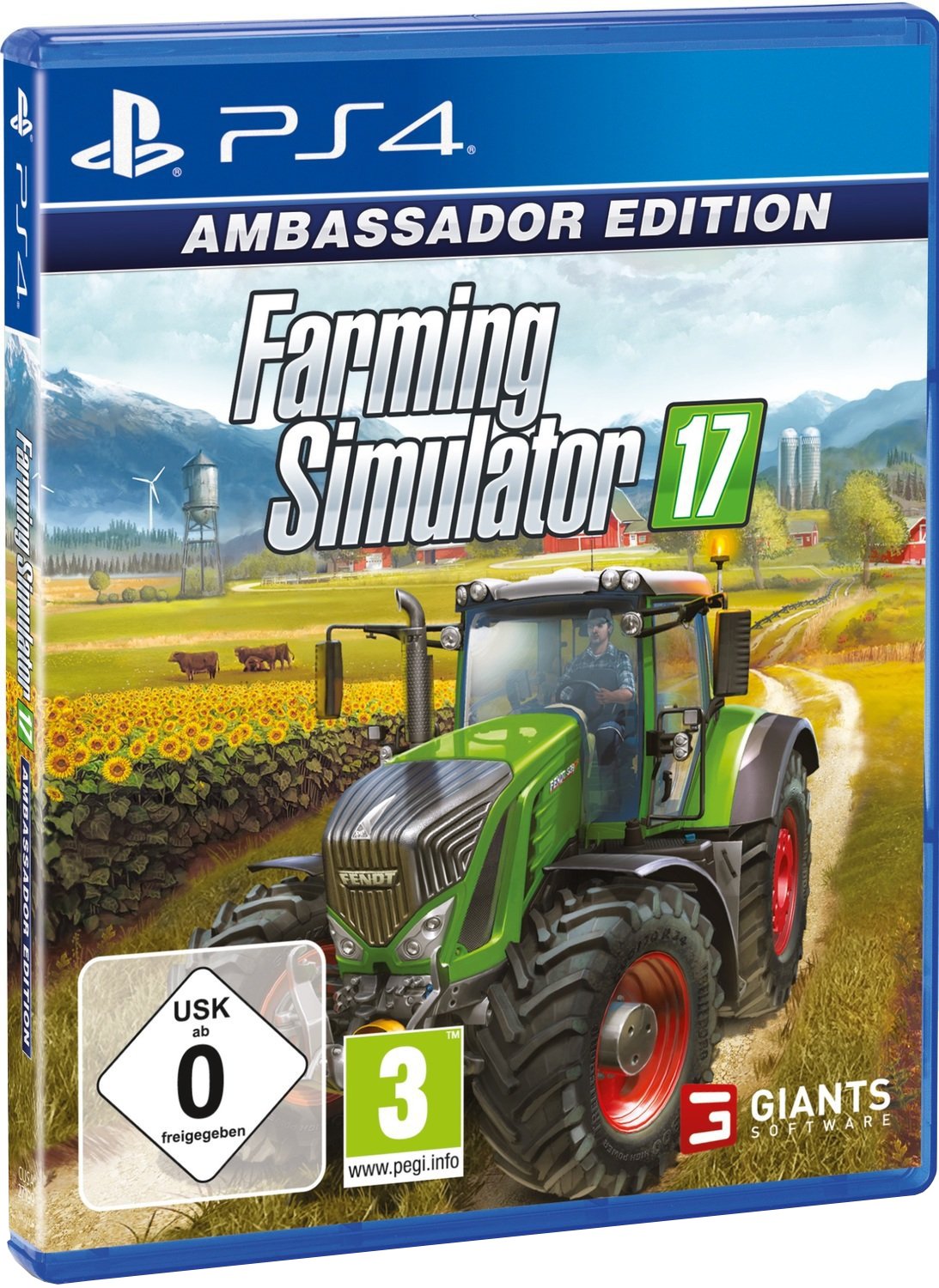 Купить Игра Farming Simulator 17 Ambassador Edition (PS4) Blu-ray  (85234920) - цена в Харькове, Киеве, Днепре, Одессе в интернет-магазине  Telemart