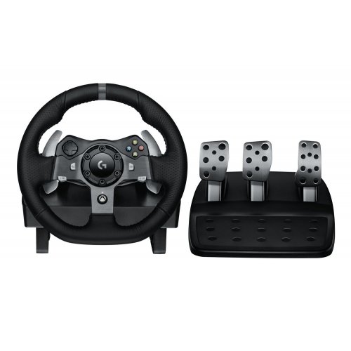 Купить Игровой манипулятор Logitech G920 Driving Force (941-000123) Black - цена в Харькове, Киеве, Днепре, Одессе
в интернет-магазине Telemart фото