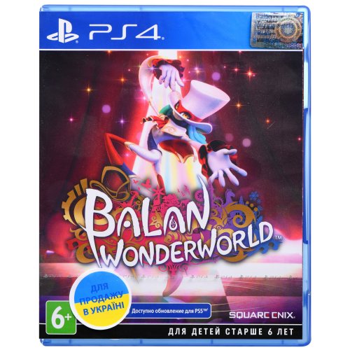 Купить Игра Balan Wonderworld (PS4, Бесплатное обновление для PS5) Blu-ray (SBAWW4RU01) - цена в Харькове, Киеве, Днепре, Одессе
в интернет-магазине Telemart фото