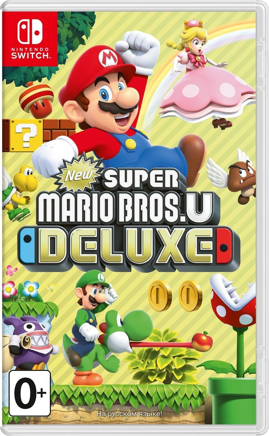 Купить Игра New Super Mario Bros. U Deluxe (Nintendo Switch) (045496423780)  - цена в Харькове, Киеве, Днепре, Одессе в интернет-магазине Telemart