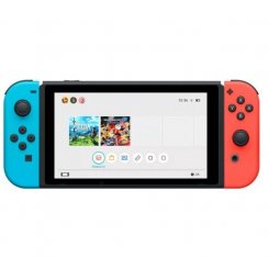 Игровая консоль Nintendo Switch (45496452629) Neon Blue/Neon Red