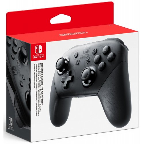 Геймпад Nintendo Switch Pro (45496430528) Black купити в Україні | Telemart фото