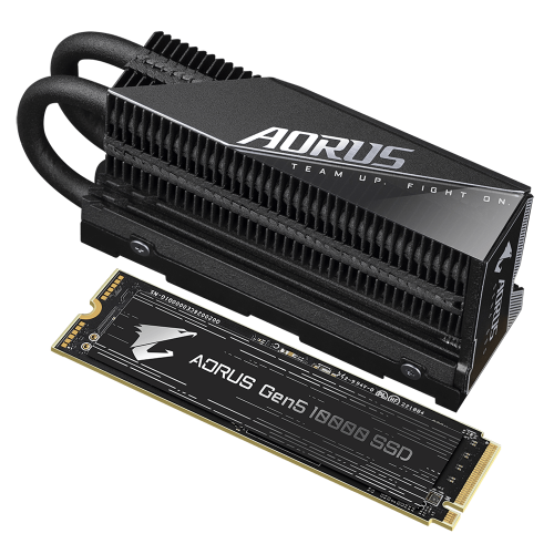 Продати SSD-диск Gigabyte AORUS Gen5 10000 3D NAND TLC 2TB M.2 (2280 PCI-E) NVMe 2.0 (AG510K2TB) за Trade-In у інтернет-магазині Телемарт - Київ, Дніпро, Україна фото