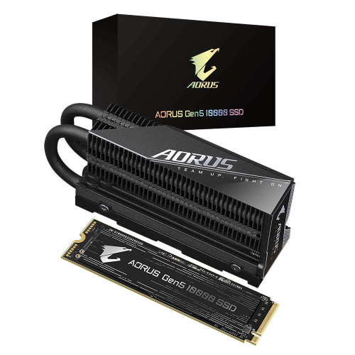 Продати SSD-диск Gigabyte AORUS Gen5 10000 3D NAND TLC 2TB M.2 (2280 PCI-E) NVMe 2.0 (AG510K2TB) за Trade-In у інтернет-магазині Телемарт - Київ, Дніпро, Україна фото