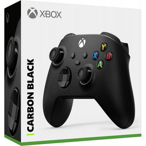Купить Игровой манипулятор Microsoft Xbox Wireless Controller (889842611595) Carbon Black - цена в Харькове, Киеве, Днепре, Одессе
в интернет-магазине Telemart фото