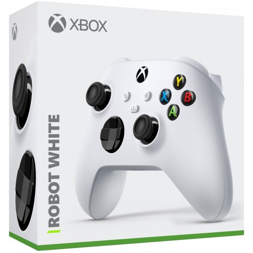 Купить Игровой манипулятор Microsoft Xbox Wireless Controller (889842611564) Robot White - цена в Харькове, Киеве, Днепре, Одессе
в интернет-магазине Telemart фото