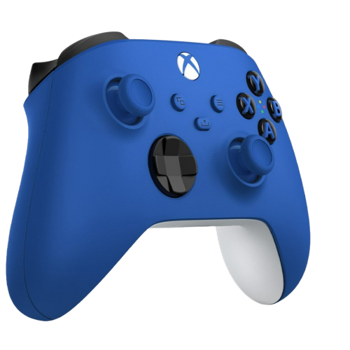 Купить Игровой манипулятор Microsoft Xbox Wireless Controller (889842654752) Shock Blue - цена в Харькове, Киеве, Днепре, Одессе
в интернет-магазине Telemart фото