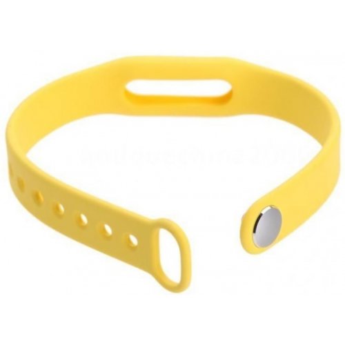 Купить Ремешок для фитнес-браслета Xiaomi Mi Band ORIGINAL Yellow - цена в Харькове, Киеве, Днепре, Одессе
в интернет-магазине Telemart фото