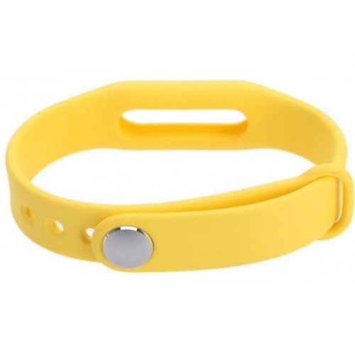 Купить Ремешок для фитнес-браслета Xiaomi Mi Band ORIGINAL Yellow - цена в Харькове, Киеве, Днепре, Одессе
в интернет-магазине Telemart фото