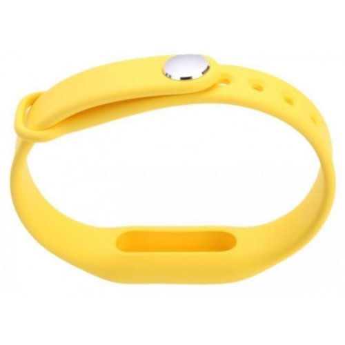 Купить Ремешок для фитнес-браслета Xiaomi Mi Band ORIGINAL Yellow - цена в Харькове, Киеве, Днепре, Одессе
в интернет-магазине Telemart фото