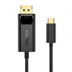 Кабель Choetech USB Type-C to DisplayPort M/M 4K 1.8m (XCP-1801BK) Black