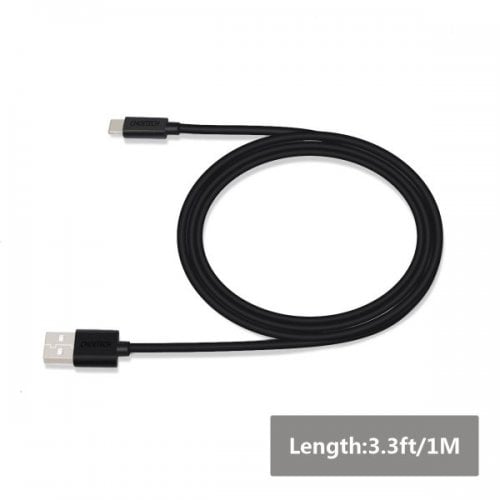 Купити Кабель Choetech USB 2.0 to USB Type-C 1m (AC0002) Black - ціна в Києві, Львові, Вінниці, Хмельницькому, Франківську, Україні | інтернет-магазин TELEMART.UA фото