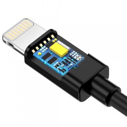 Купить Кабель Choetech USB 2.0 to Lightning 1.2m (IP0026-BK) Black - цена в Харькове, Киеве, Днепре, Одессе
в интернет-магазине Telemart фото