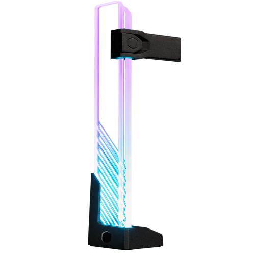 Купити Тримач до відеокарти CoolerMaster ARGB GPU Support Bracket (MCA-U000R-GSBTG-00) - ціна в Києві, Львові, Вінниці, Хмельницькому, Франківську, Україні | інтернет-магазин TELEMART.UA фото