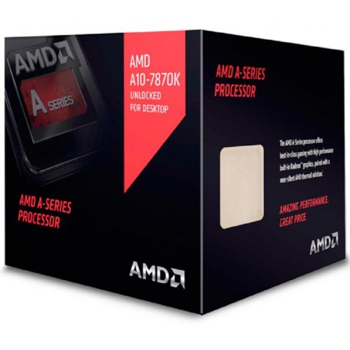 Продати Процесор AMD A10-7870K 3.9GHz 4MB sFM2+ Box (AD787KXDJCSBX) за Trade-In у інтернет-магазині Телемарт - Київ, Дніпро, Україна фото