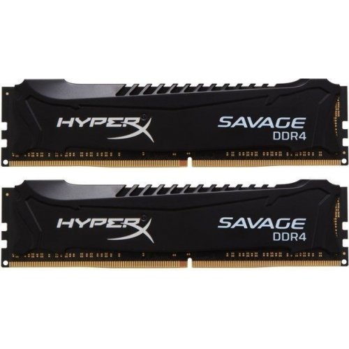 Продати ОЗП Kingston DDR4 16Gb (4x4GB) 2133Mhz HyperX Savage Black (HX421C13SBK4/16) за Trade-In у інтернет-магазині Телемарт - Київ, Дніпро, Україна фото