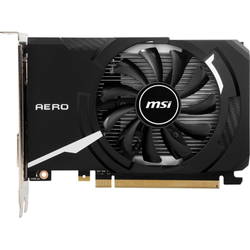 Продать Видеокарта MSI GeForce GT 1030 AERO ITX OC 2048MB (GT 1030 AERO ITX 2GD4 OC FR) Factory Recertified по Trade-In интернет-магазине Телемарт - Киев, Днепр, Украина фото