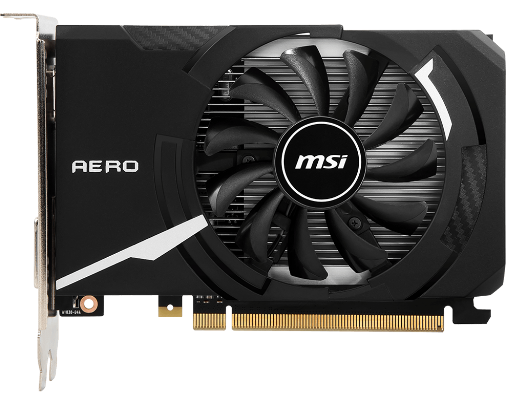 Продать Видеокарта MSI GeForce GT 1030 AERO ITX OC 2048MB (GT 1030 AERO ITX  2GD4 OC FR) Factory Recertified по Trade-In интернет-магазине Телемарт -  Киев, Днепр, Украина