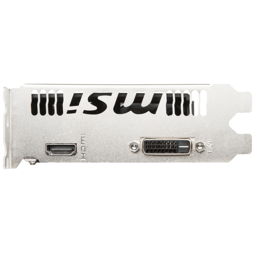 Продать Видеокарта MSI GeForce GT 1030 AERO ITX OC 2048MB (GT 1030 AERO ITX 2GD4 OC FR) Factory Recertified по Trade-In интернет-магазине Телемарт - Киев, Днепр, Украина фото