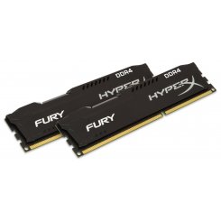 ОЗУ Kingston DDR4 16Gb (4x4GB) 2666Mhz HyperX FURY Black (HX426C15FBK4/16)