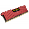 Photo RAM Corsair DDR4 4GB 2400Mhz Vengeance LPX (CMK4GX4M1A2400C14R) Red