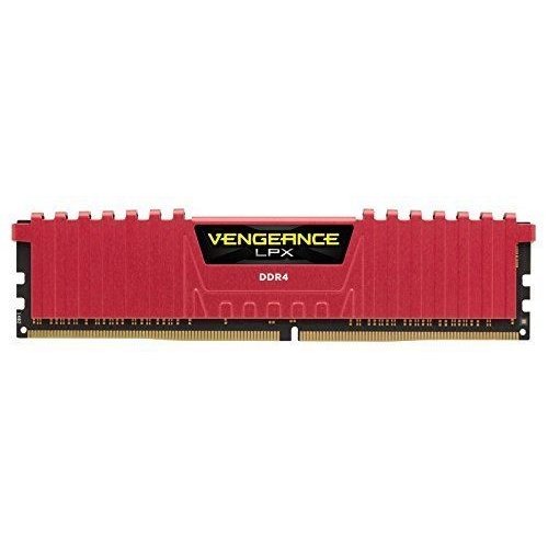 Фото ОЗУ Corsair DDR4 16GB (2x8GB) 3200Mhz Vengeance LPX Red (CMK16GX4M2B3200C16R)