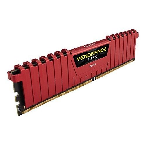 Фото ОЗП Corsair DDR4 16GB (2x8GB) 3200Mhz Vengeance LPX Red (CMK16GX4M2B3200C16R)