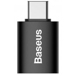 Фото Адаптер Baseus Ingenuity Series Mini OTG Type-C to USB-A 3.1 (ZJJQ000001) Black