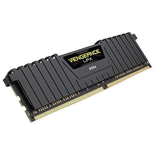 Фото ОЗУ Corsair DDR4 8GB (2x4GB) 2666Mhz Vengeance LPX (CMK8GX4M2A2666C16) Black