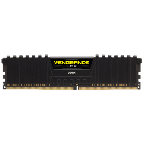 Фото ОЗП Corsair DDR4 8GB 2400Mhz Vengeance LPX (CMK8GX4M1A2400C14) Black