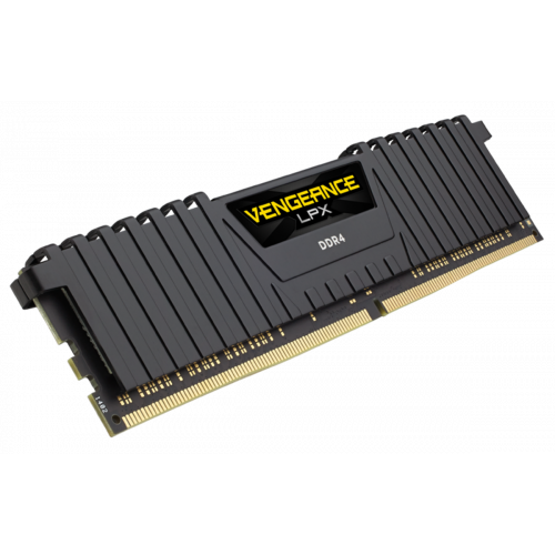 Photo RAM Corsair DDR4 8GB 2666Mhz Vengeance LPX (CMK8GX4M1A2666C16) Black
