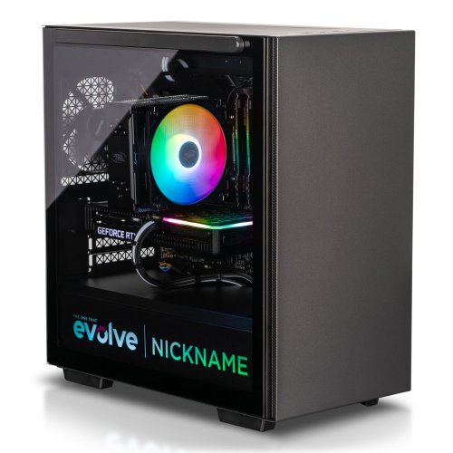 Продати Комп'ютер EVOLVE CyberPart Gold H+ (EVCP-GGHR410N305-16S480H1TBk) Black за Trade-In у інтернет-магазині Телемарт - Київ, Дніпро, Україна фото