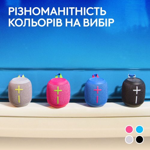 Портативна акустика Ultimate Ears Wonderboom 3 (L984-001830) Performance Blue купити в Україні | Telemart фото