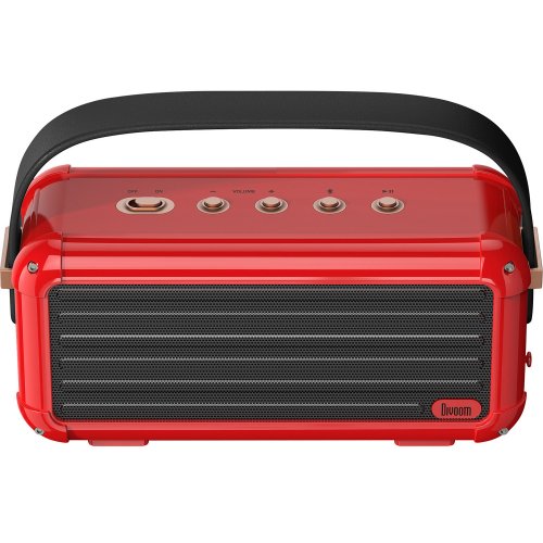 Купить Портативная акустика Divoom Mocha (642523) Red - цена в Харькове, Киеве, Днепре, Одессе
в интернет-магазине Telemart фото