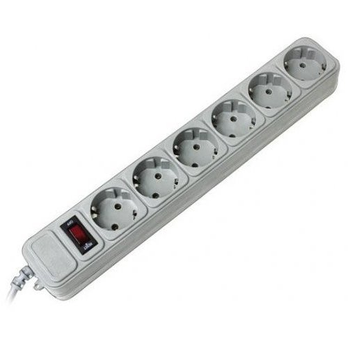 Сетевой фильтр Surgerprotector 4.5м 6 розеток (SP6-G-15G) купить в Украине: Киев, Днепр, Харьков, Одесса  | Низкая цена, отзывы, характеристики от TELEMART фото