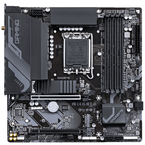 Photo Motherboard Gigabyte B760M GAMING X AX (s1700, Intel B760)