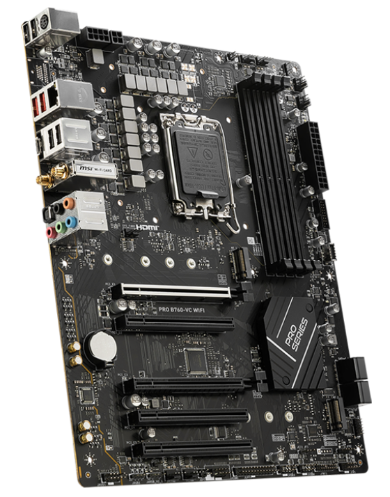 Материнская плата MSI PRO B760VC WIFI (s1700, Intel B760) купить с