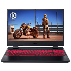 Ноутбук Acer Nitro 5 AN515-58 (NH.QFJEU.00A) Black / 15.6″ (1920x1080, IPS) / Intel Core i7-12700H (3.5–4.7 ГГц), 14 ядер / NVIDIA GeForce RTX 3050 / 16 ГБ (DDR4) / 512 ГБ (SSD) / Endless OS
